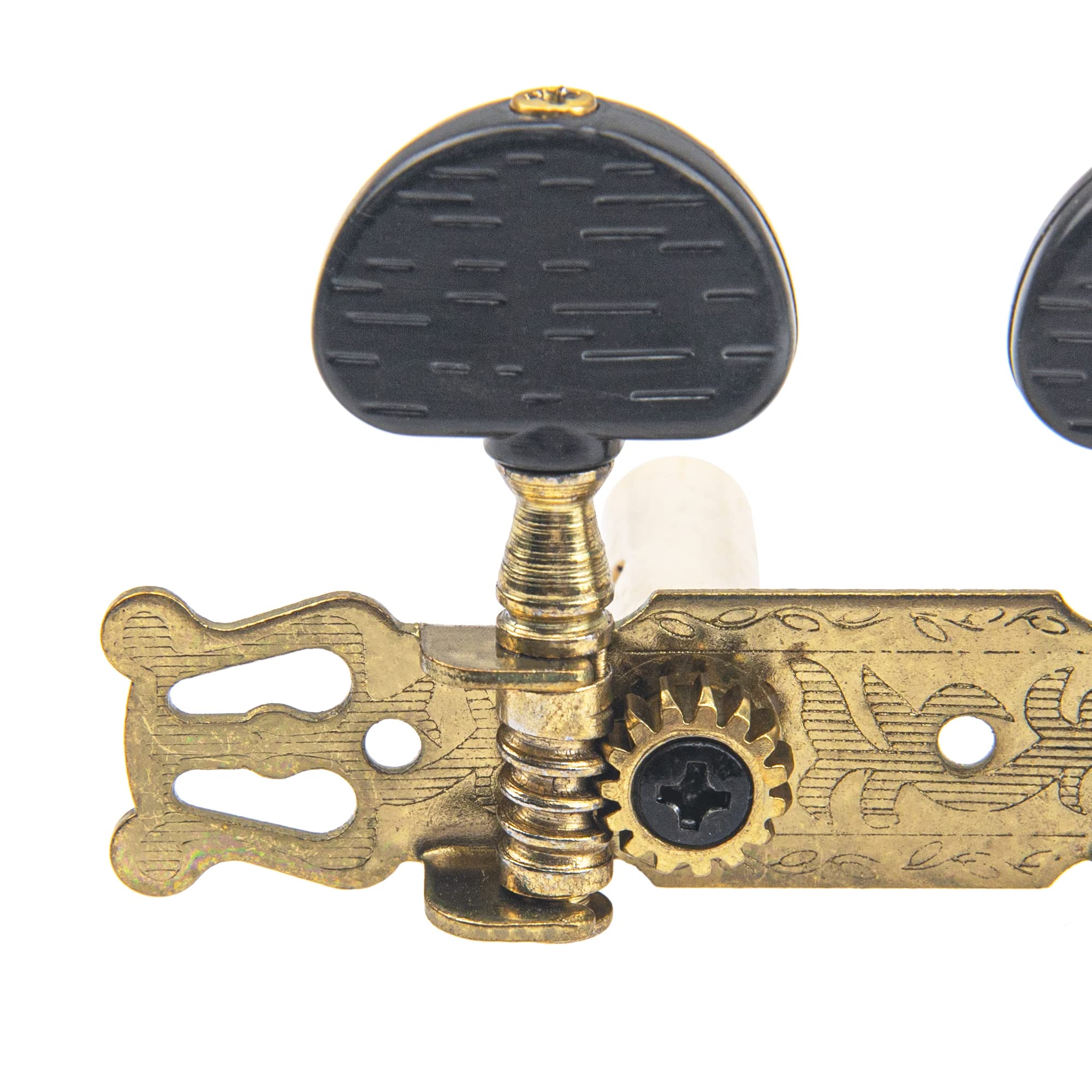 1Set Yootones Classical Guitar String Tuning Keys Pegs Guitar Machine Heads Tuning Key Pegs 3+3 Tuners(L&R) Compatible with Clas